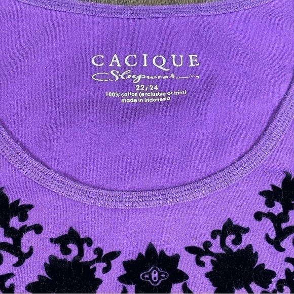 Cacique Tank Top 100% Cotton - Picture 3 of 5